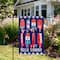 Hello Summer Patriotic Americana Popsicle Garden Flag, 12.5" x 18"